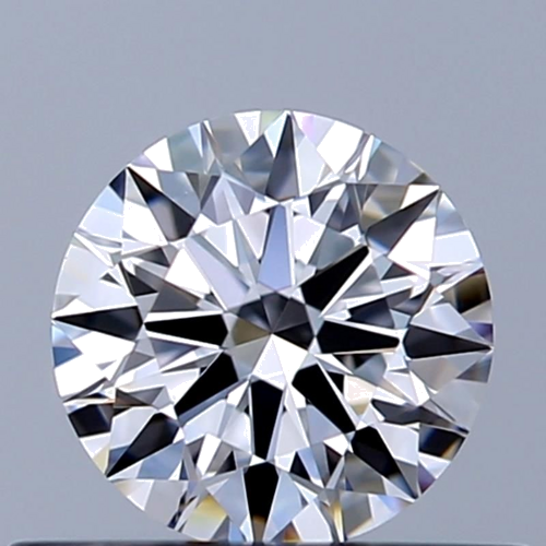 0.43 carat F-VVS1 Excellent cut Natūralus Round Deimantas (1)