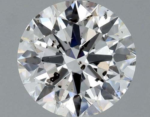 1.0 carat D-SI2 Excellent cut Natūralus Round Deimantas (1)