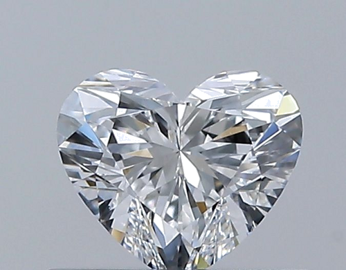 0.4 carat F-VS1 Natūralus Heart Deimantas (1)