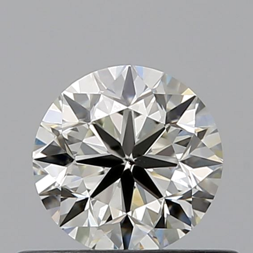 0.51 carat K-SI1 Very Good cut Natūralus Round Deimantas (1)