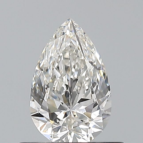 0.51 carat I-VS1 Natūralus Pear Deimantas (1)