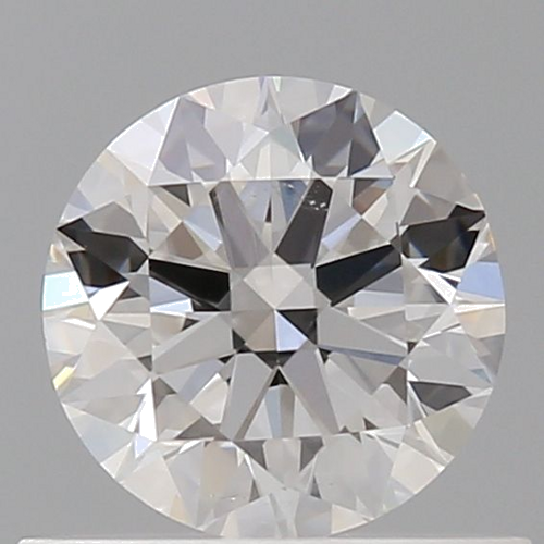 0.6 carat F-SI1 Excellent cut Natūralus Round Deimantas (1)