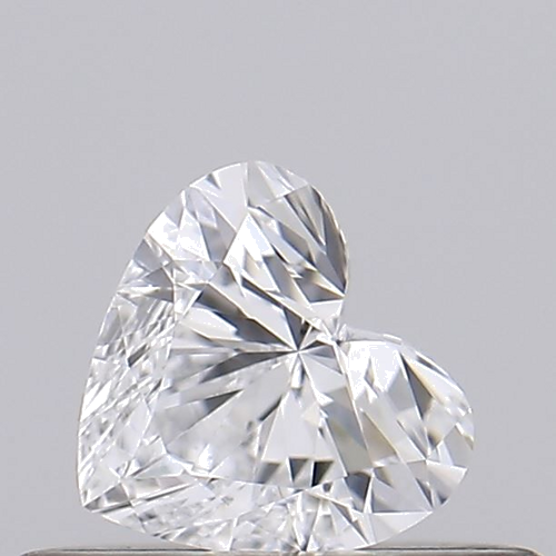 0.25 carat D-VVS2 Natūralus Heart Deimantas (1)