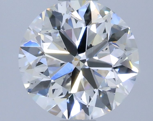 0.91 carat E-SI1 Very Good cut Natūralus Round Deimantas (1)