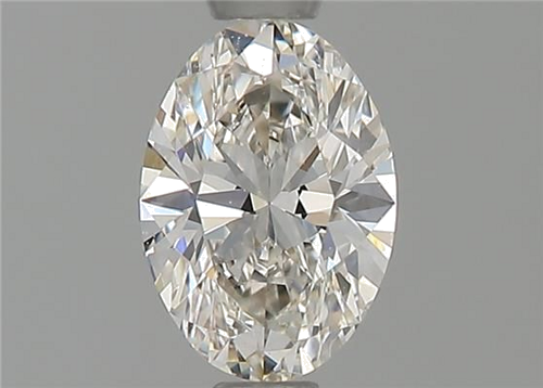 0.59 carat J-VVS2 Natūralus Oval Deimantas (1)