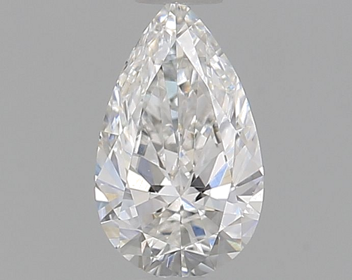 0.3 carat E-VVS2 Natūralus Pear Deimantas (1)