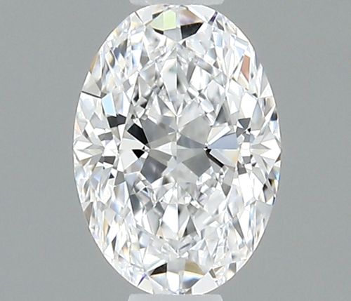 0.4 carat D-VVS1 Natūralus Oval Deimantas (1)