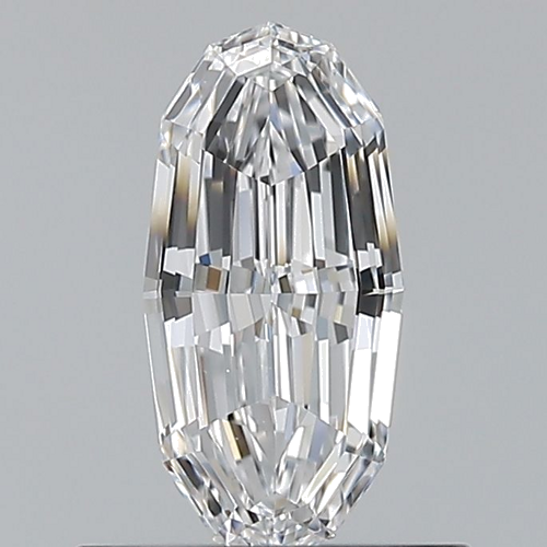 0.56 carat D-VS2 Natūralus Oval Deimantas (1)