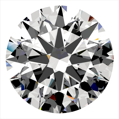 0.38 carat G-IF Excellent cut Natūralus Round Deimantas (1)