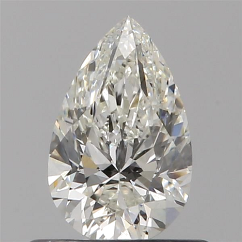 0.52 carat H-VS1 Natūralus Pear Deimantas (1)