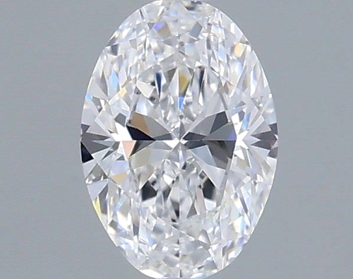 0.5 carat D-VS2 Natūralus Oval Deimantas (1)