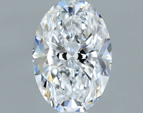 0.52 carat D-VVS1 Natūralus Oval Deimantas (1)