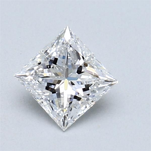 0.61 carat D-IF Natūralus Princess Deimantas (1)