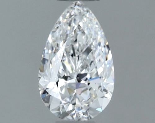 0.71 carat E-VS2 Natūralus Pear Deimantas (1)