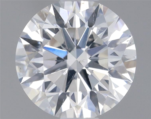 0.61 carat G-SI2 Excellent cut Natūralus Round Deimantas (1)