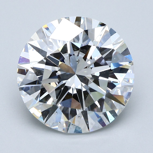 6.33 carat D-SI1 Excellent cut Natūralus Round Deimantas (1)