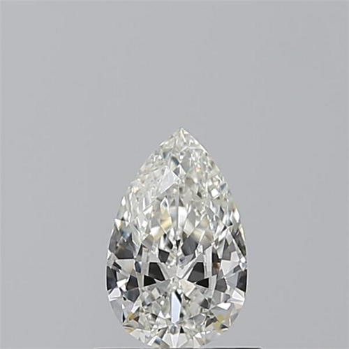 0.7 carat I-IF Natūralus Pear Deimantas (1)