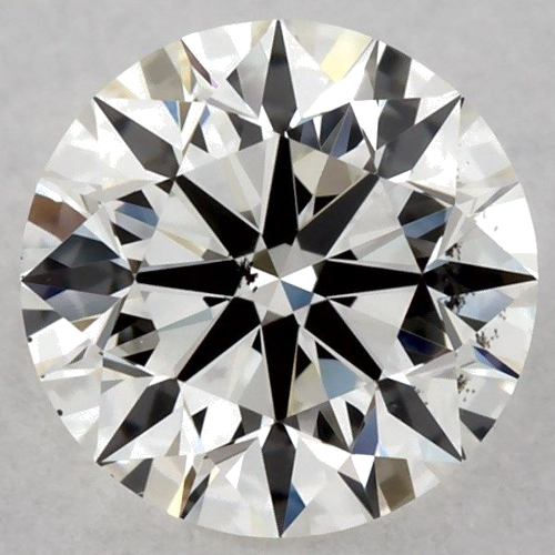 0.45 carat J-SI1 Excellent cut Natūralus Round Deimantas (1)