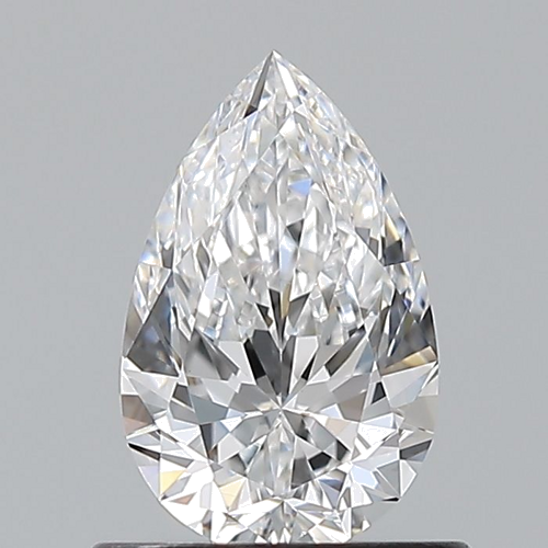 0.7 carat D-VS2 Natūralus Pear Deimantas (1)
