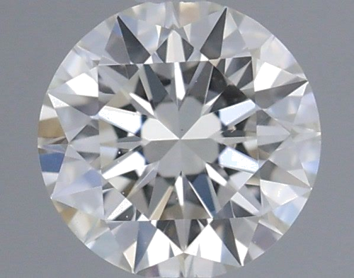 0.23 carat H-VVS2 Excellent cut Natūralus Round Deimantas (1)