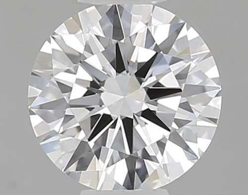 0.58 carat D-VVS2 Excellent cut Natūralus Round Deimantas (1)
