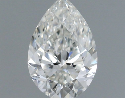 0.57 carat I-VS1 Natūralus Pear Deimantas (1)