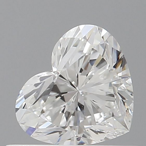 0.57 carat E-SI1 Natūralus Heart Deimantas (1)