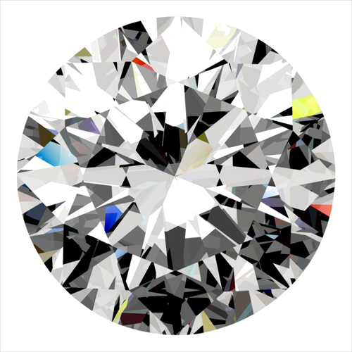 0.3 carat E-VVS2 Excellent cut Natūralus Round Deimantas (1)