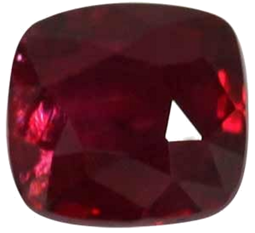 0.73 carat RED Cushion Rubinas (1)