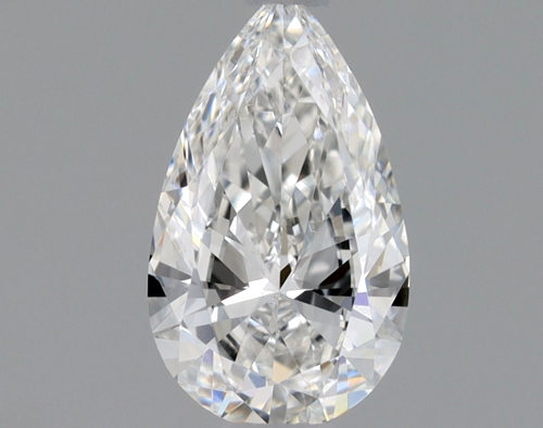 0.32 carat E-VVS1 Natūralus Pear Deimantas (1)