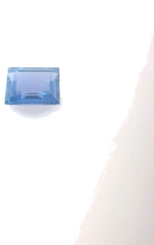 0.37 carat BLUE Baguette Safyras (1)