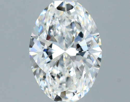 0.57 carat E-VS1 Natūralus Oval Deimantas (1)