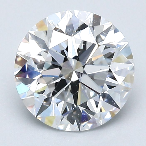 2.03 carat D-SI1 Excellent cut Natūralus Round Deimantas (1)