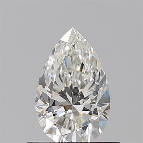 0.5 carat I-VVS2 Natūralus Pear Deimantas (1)