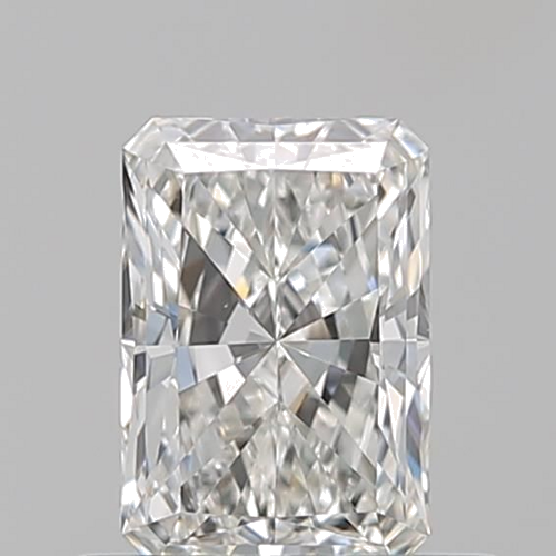 0.53 carat G-VVS2 Natūralus Radiant Deimantas (1)