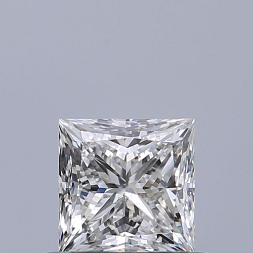 0.5 carat F-SI1 Natūralus Princess Deimantas (1)