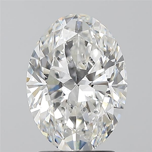 2.01 carat F-VS2 Natūralus Oval Deimantas (1)