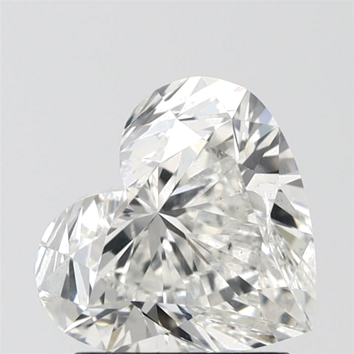 1.9 carat H-SI1 Natūralus Heart Deimantas (1)