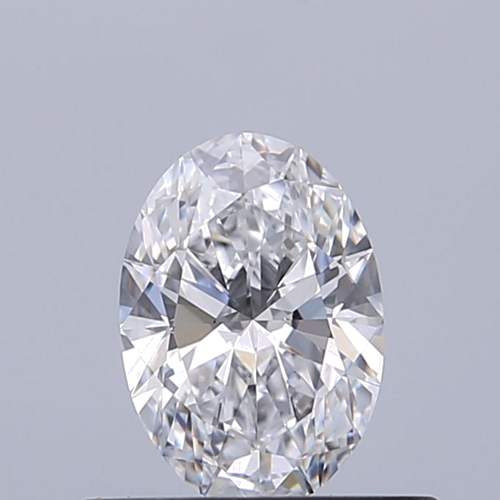 0.42 carat D-VVS1 Natūralus Oval Deimantas (1)