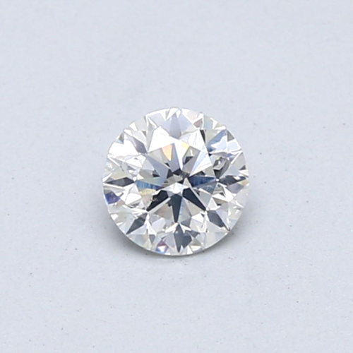 0.37 carat F-SI2 Very Good cut Natūralus Round Deimantas (1)