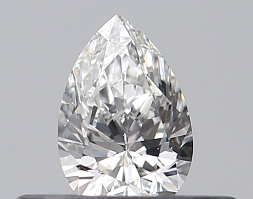 0.23 carat F-VS2 Natūralus Pear Deimantas (1)