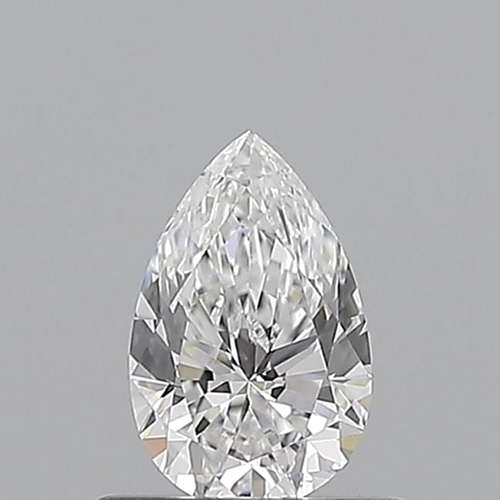 0.52 carat D-VVS1 Natūralus Pear Deimantas (1)