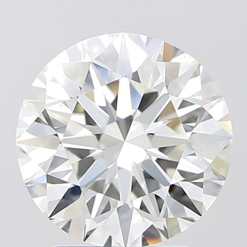 3.02 carat I-VVS1 Excellent cut Natūralus Round Deimantas (1)