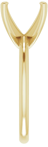 Sužadėtuvių Žiedas „Solitaire“ 585 Geltonojo Aukso Square 8mm (4)