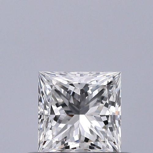 0.41 carat E-VVS1 Natūralus Princess Deimantas (1)