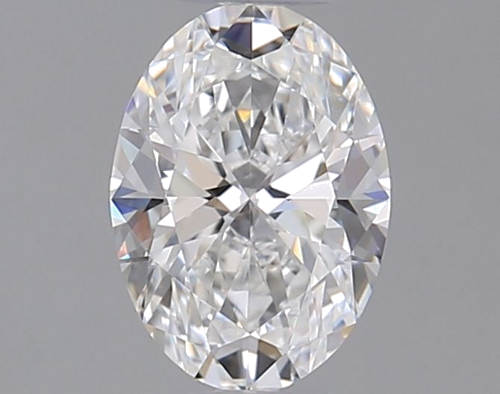 0.5 carat F-IF Natūralus Oval Deimantas (1)