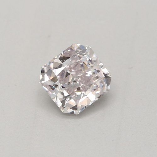 0.5 carat Light  Pink-SI1 Natūralus Radiant Deimantas (1)