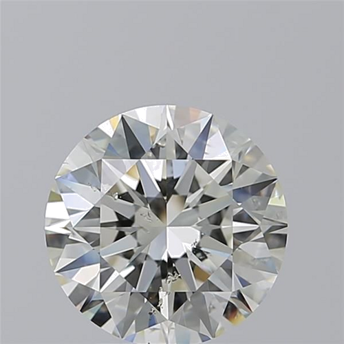 3.22 carat J-SI2 Excellent cut Natūralus Round Deimantas (1)