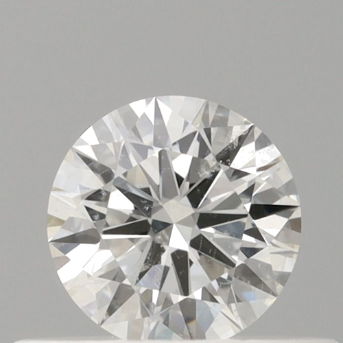 0.37 carat G-SI2 Excellent cut Natūralus Round Deimantas (1)