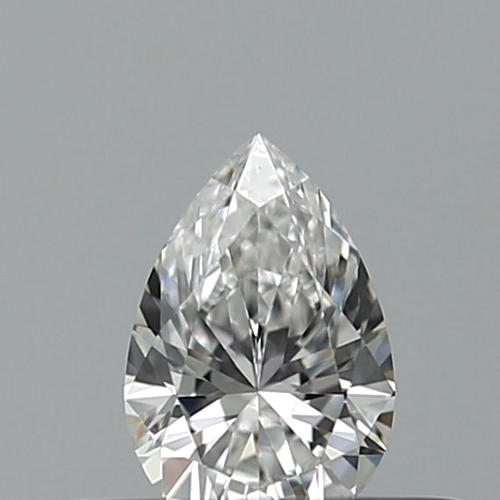 0.24 carat E-VVS1 Natūralus Pear Deimantas (1)